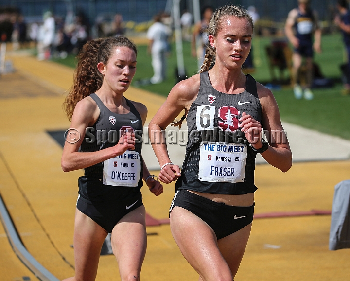 2018BigMeet-119.JPG - Apr 7, 2018; Berkeley, CA, USA; The 124nd Stanford vs California Big Meet, won by the Stanford men 100-63 and the women 115-47.
