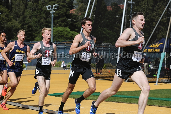 2018BigMeet-129.JPG - Apr 7, 2018; Berkeley, CA, USA; The 124nd Stanford vs California Big Meet, won by the Stanford men 100-63 and the women 115-47.