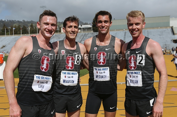 2018BigMeet-135.JPG - Apr 7, 2018; Berkeley, CA, USA; The 124nd Stanford vs California Big Meet, won by the Stanford men 100-63 and the women 115-47.