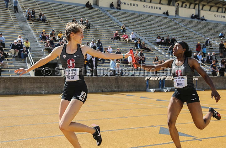 2018BigMeet-139.JPG - Apr 7, 2018; Berkeley, CA, USA; The 124nd Stanford vs California Big Meet, won by the Stanford men 100-63 and the women 115-47.