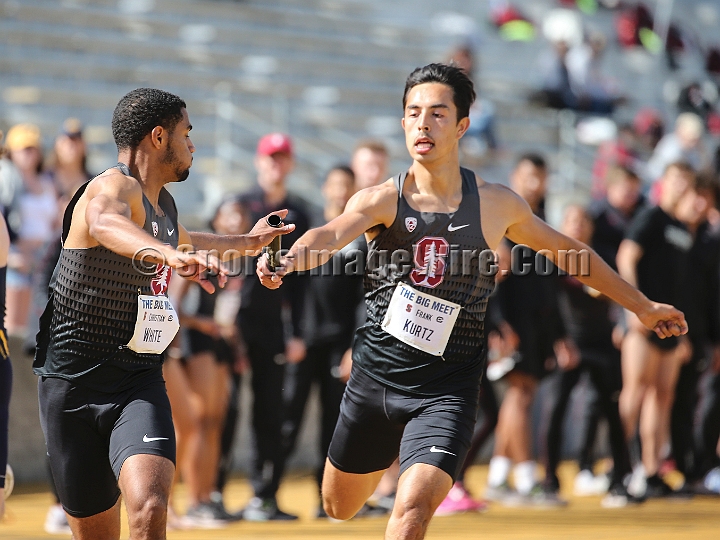 2018BigMeet-144.JPG - Apr 7, 2018; Berkeley, CA, USA; The 124nd Stanford vs California Big Meet, won by the Stanford men 100-63 and the women 115-47.