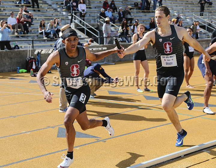 2018BigMeet-147.JPG - Apr 7, 2018; Berkeley, CA, USA; The 124nd Stanford vs California Big Meet, won by the Stanford men 100-63 and the women 115-47.