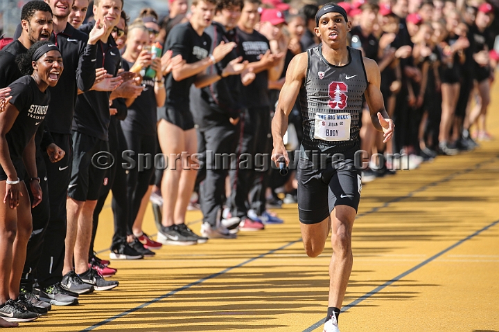 2018BigMeet-148.JPG - Apr 7, 2018; Berkeley, CA, USA; The 124nd Stanford vs California Big Meet, won by the Stanford men 100-63 and the women 115-47.