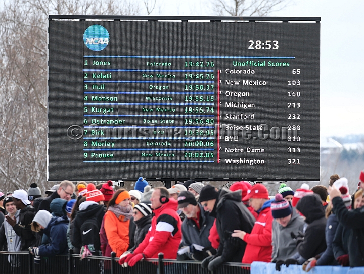 2018NCAAXCSat-090.JPG - November 17, 2018, Madison WI; the NCAA Cross Country Championships.