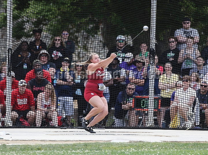2018NCAAWestSat-030.JPG - 2018 NCAA D1 West T&F Preliminaries, May 24-26, 2018, held at Cal State University in Sacramento, CA.