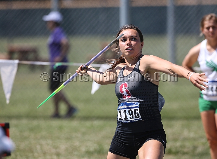2018NCAAWestD1-001.JPG - 2018 NCAA D1 West T&F Preliminaries, May 24-26, 2018, held at Cal State University in Sacramento, CA.
