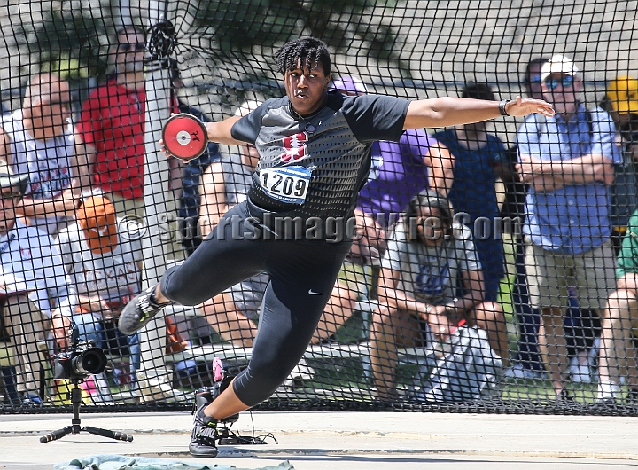 2019NCAAWestFri-003.JPG - 2019 NCAA D1 West T&F Preliminaries, May 23-25, 2019, held at Cal State University in Sacramento, CA.
