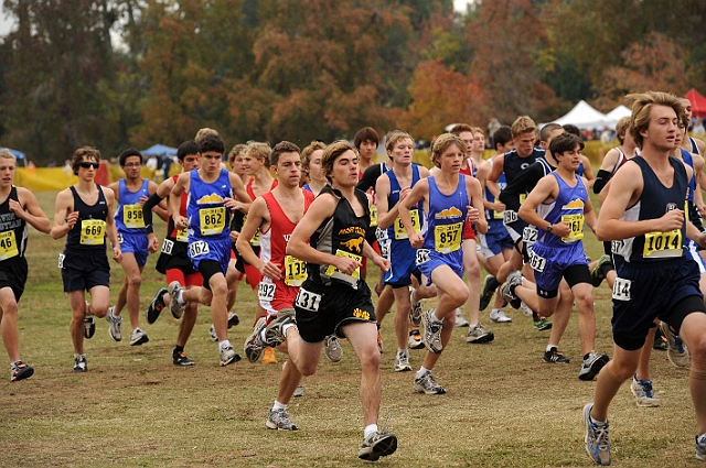 MMG_7654.JPG - 2010 California CIF XC Championships, Woodward Park, Fresno, California, 11/27