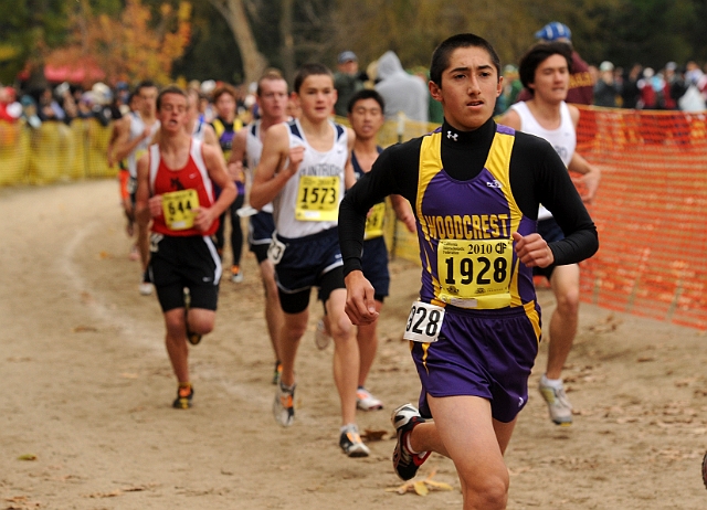 MMG_7691.JPG - 2010 California CIF XC Championships, Woodward Park, Fresno, California, 11/27