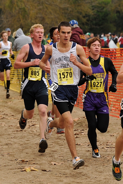 MMG_7698.JPG - 2010 California CIF XC Championships, Woodward Park, Fresno, California, 11/27