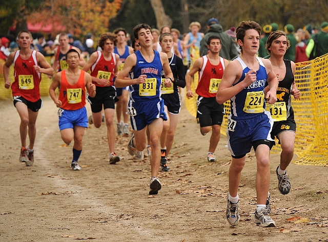 MMG_7738.JPG - 2010 California CIF XC Championships, Woodward Park, Fresno, California, 11/27