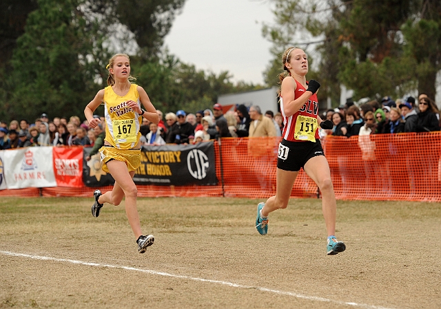 MMG_7257.JPG - 2010 California CIF XC Championships, Woodward Park, Fresno, California, 11/27
