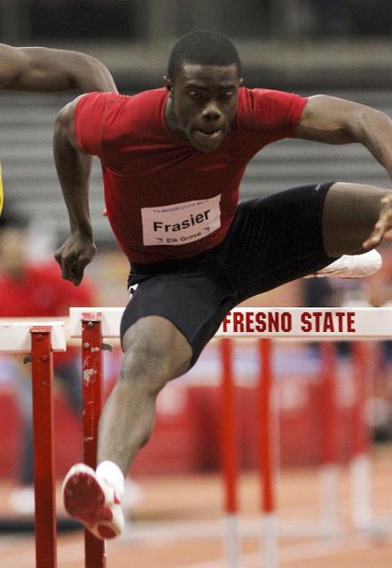 DreamIndoorHS-011.JPG - 2010 California High School Indoor Invitational track and field meet, February 6, 2010 at the Save Mart Center, Fresno, CA.