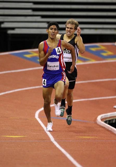 DreamIndoorHS-097.JPG - 2010 California High School Indoor Invitational track and field meet, February 6, 2010 at the Save Mart Center, Fresno, CA.