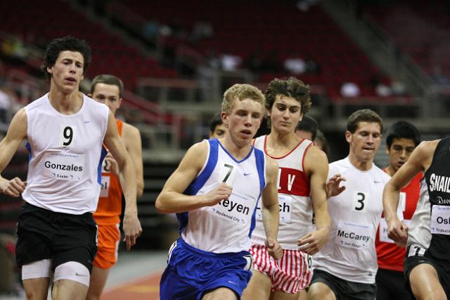 DreamIndoorHS-112.JPG - 2010 California High School Indoor Invitational track and field meet, February 6, 2010 at the Save Mart Center, Fresno, CA.
