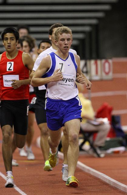 DreamIndoorHS-120.JPG - 2010 California High School Indoor Invitational track and field meet, February 6, 2010 at the Save Mart Center, Fresno, CA.