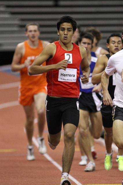 DreamIndoorHS-121.JPG - 2010 California High School Indoor Invitational track and field meet, February 6, 2010 at the Save Mart Center, Fresno, CA.