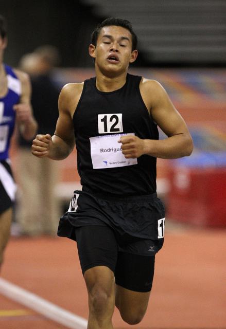 DreamIndoorHS-138.JPG - 2010 California High School Indoor Invitational track and field meet, February 6, 2010 at the Save Mart Center, Fresno, CA.