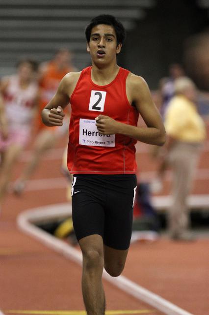 DreamIndoorHS-145.JPG - 2010 California High School Indoor Invitational track and field meet, February 6, 2010 at the Save Mart Center, Fresno, CA.