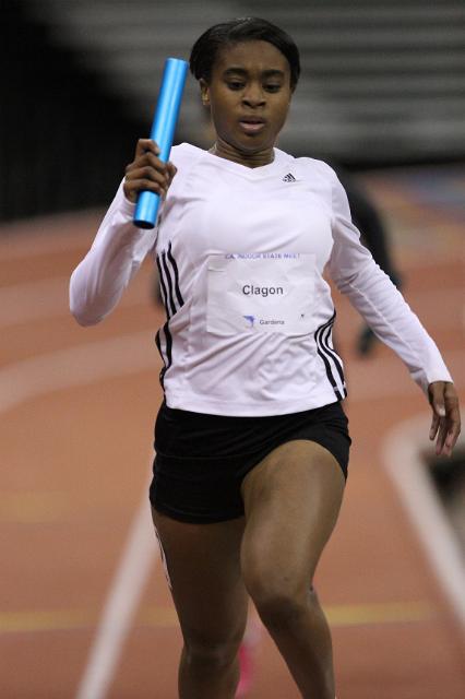 DreamIndoorHS-165.JPG - 2010 California High School Indoor Invitational track and field meet, February 6, 2010 at the Save Mart Center, Fresno, CA.