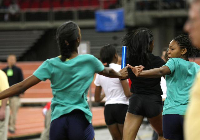 DreamIndoorHS-180.JPG - 2010 California High School Indoor Invitational track and field meet, February 6, 2010 at the Save Mart Center, Fresno, CA.