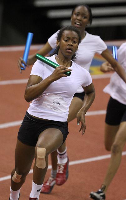 DreamIndoorHS-183.JPG - 2010 California High School Indoor Invitational track and field meet, February 6, 2010 at the Save Mart Center, Fresno, CA.