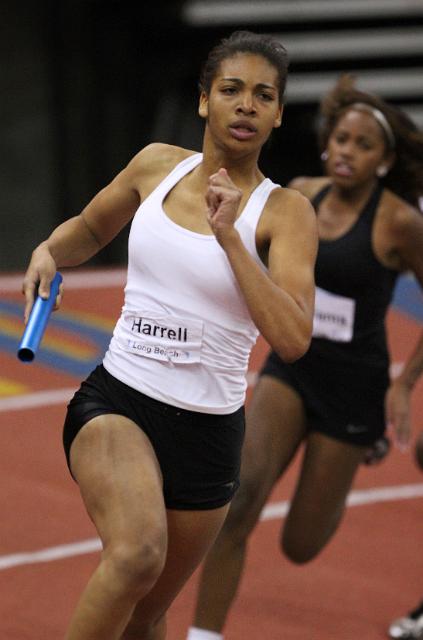 DreamIndoorHS-187.JPG - 2010 California High School Indoor Invitational track and field meet, February 6, 2010 at the Save Mart Center, Fresno, CA.