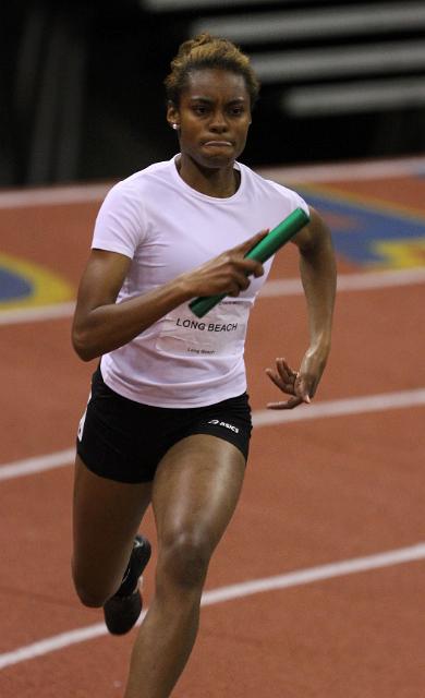 DreamIndoorHS-193.JPG - 2010 California High School Indoor Invitational track and field meet, February 6, 2010 at the Save Mart Center, Fresno, CA.