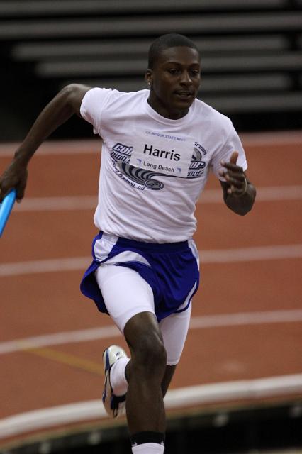DreamIndoorHS-204.JPG - 2010 California High School Indoor Invitational track and field meet, February 6, 2010 at the Save Mart Center, Fresno, CA.
