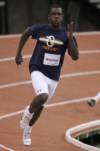 DreamIndoorHS-214.JPG - 2010 California High School Indoor Invitational track and field meet, February 6, 2010 at the Save Mart Center, Fresno, CA.