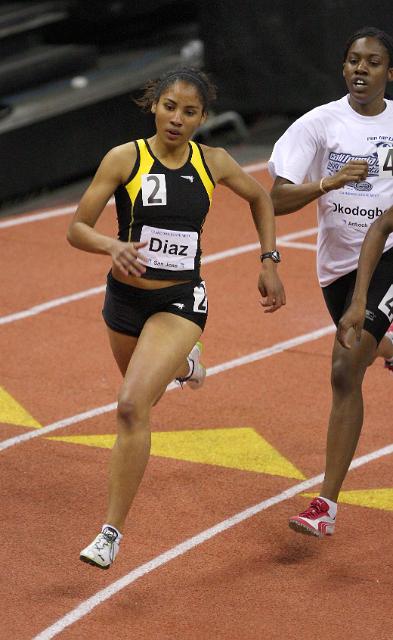 DreamIndoorHS-239.JPG - 2010 California High School Indoor Invitational track and field meet, February 6, 2010 at the Save Mart Center, Fresno, CA.