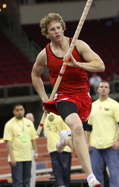 DreamIndoorHS-258.JPG - 2010 California High School Indoor Invitational track and field meet, February 6, 2010 at the Save Mart Center, Fresno, CA.