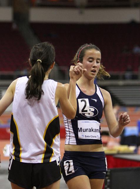 DreamIndoorHS-298.JPG - 2010 California High School Indoor Invitational track and field meet, February 6, 2010 at the Save Mart Center, Fresno, CA.