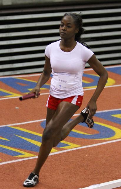 DreamIndoorHS-310.JPG - 2010 California High School Indoor Invitational track and field meet, February 6, 2010 at the Save Mart Center, Fresno, CA.