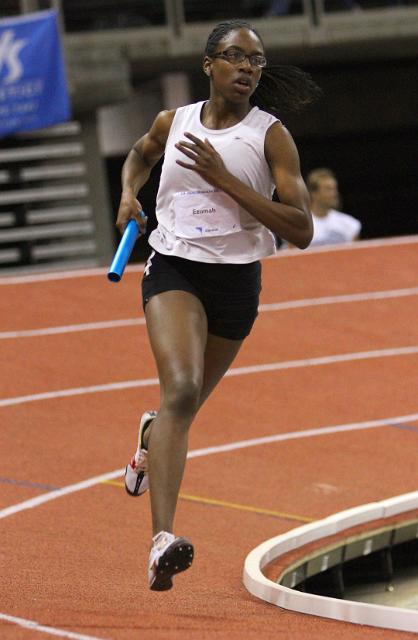 DreamIndoorHS-329.JPG - 2010 California High School Indoor Invitational track and field meet, February 6, 2010 at the Save Mart Center, Fresno, CA.