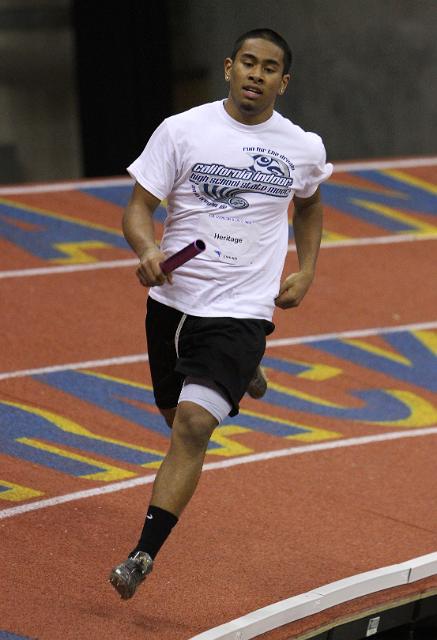 DreamIndoorHS-340.JPG - 2010 California High School Indoor Invitational track and field meet, February 6, 2010 at the Save Mart Center, Fresno, CA.