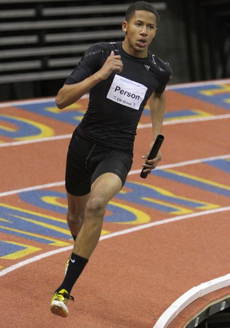 DreamIndoorHS-371.JPG - 2010 California High School Indoor Invitational track and field meet, February 6, 2010 at the Save Mart Center, Fresno, CA.